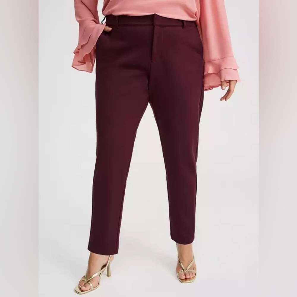 New Torrid Studio Modern Slim High-Rise Trouser 14 Tall